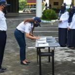 Kantor Otoritas Bandar Udara Wilayah III Mencanangkan Zona Integritas Menuju Wilayah Bebas Korupsi